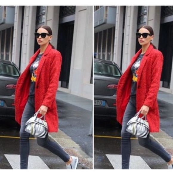 Zac Posen Boyfriend Herringbone Coat•NWT - Picture 6 of 6